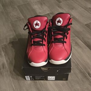 Red Jordans
